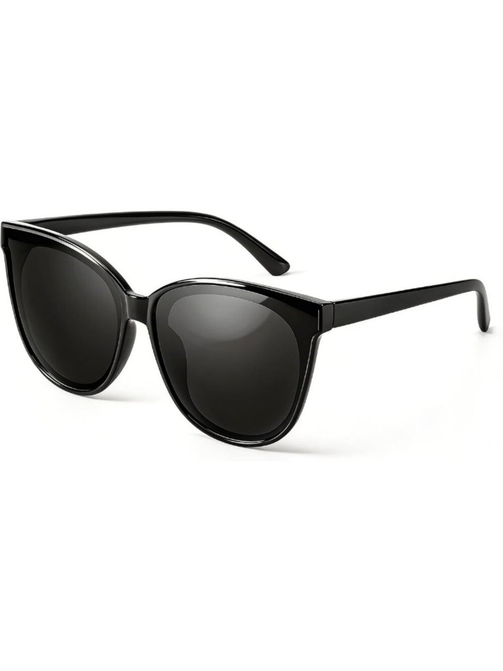 Oversized Polarized Cat Eye Sunglasses for Women | UV400 Protection, Retro Style